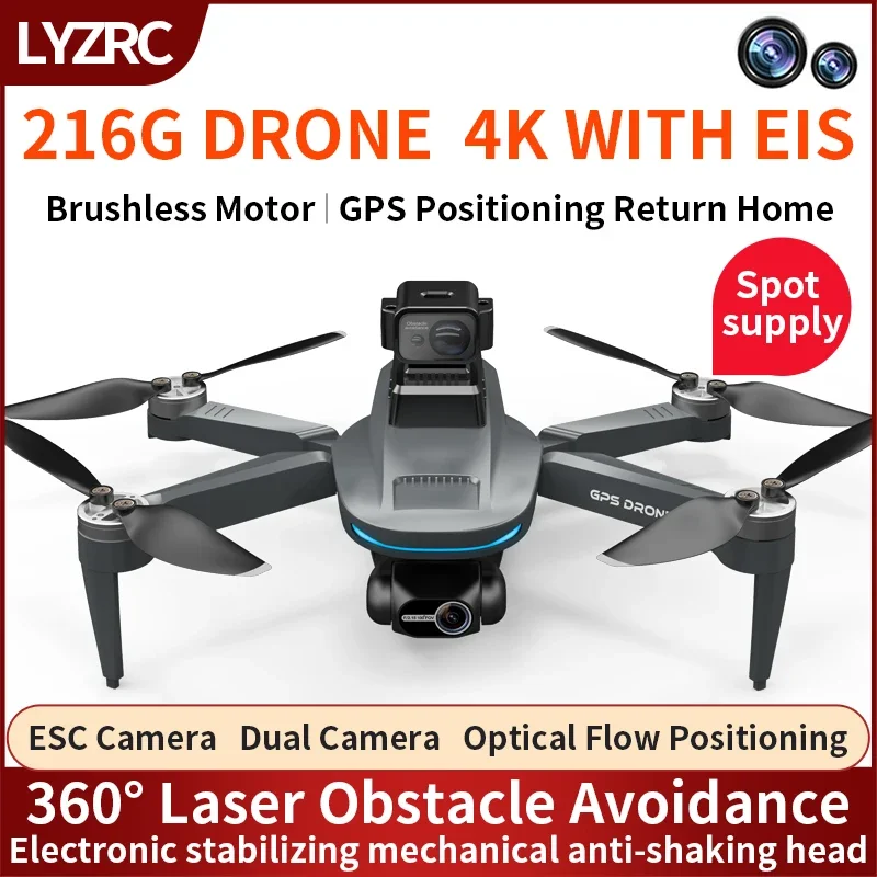 L200 PRO MAX Drone 4K 2-Axis P - Home Security Cameras Outdoor reseña y precio