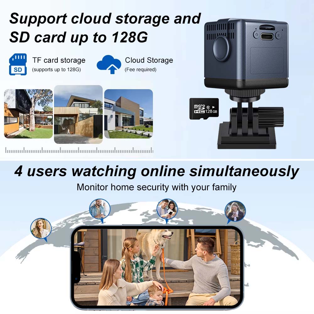 1080p HD Wireless Security Cam - Home Security Cameras Wireless reseña y precio