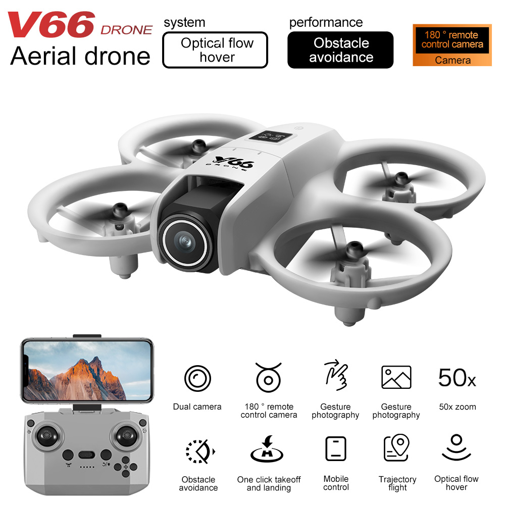 New V66 Mini Drone HD Camera 4 - Home Security Cameras Outdoor reseña y precio
