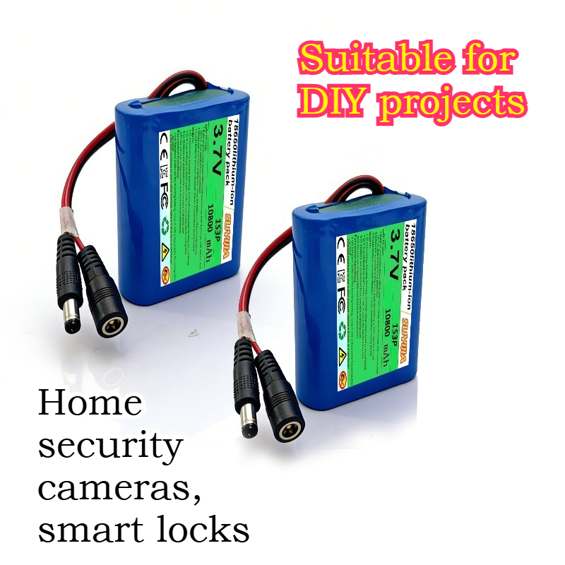 3.7V 10800mAh 1S3P 18650 Brand - Home Security Project reseña y precio