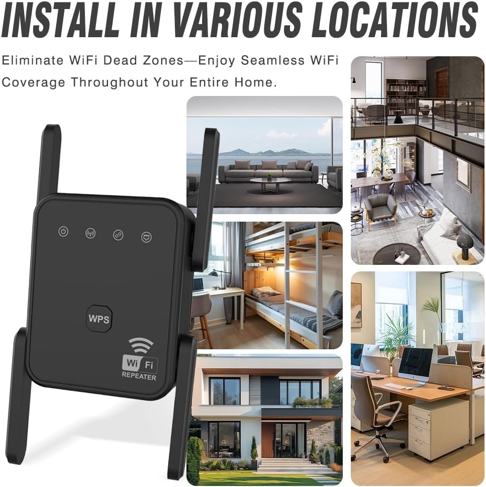 2026 New WiFi Repeater 300Mbps - Home Security Network reseña y precio