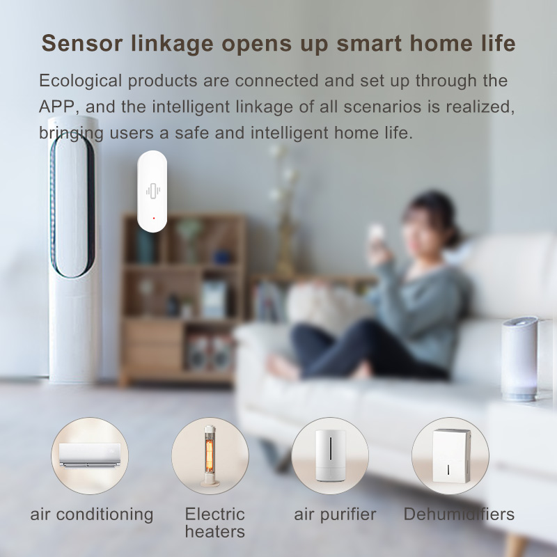 Tuya WiFi Vibration Sensor, Se - Home Security Alexa reseña y precio
