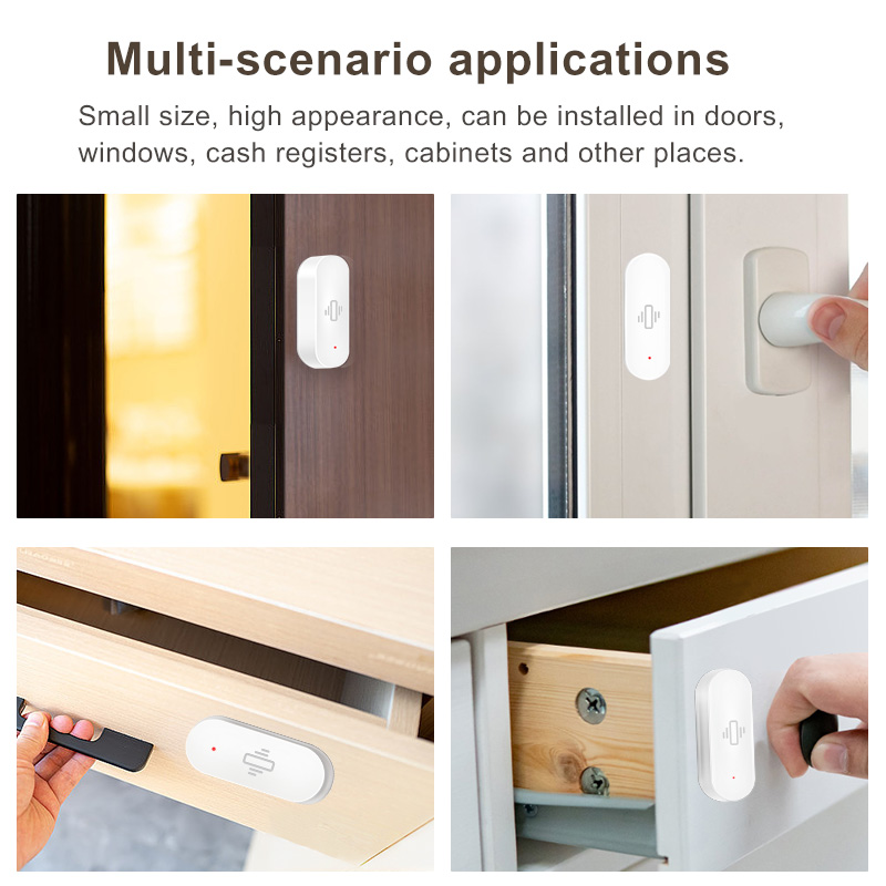 Tuya WiFi Vibration Sensor, Se - Home Security Alexa reseña y precio