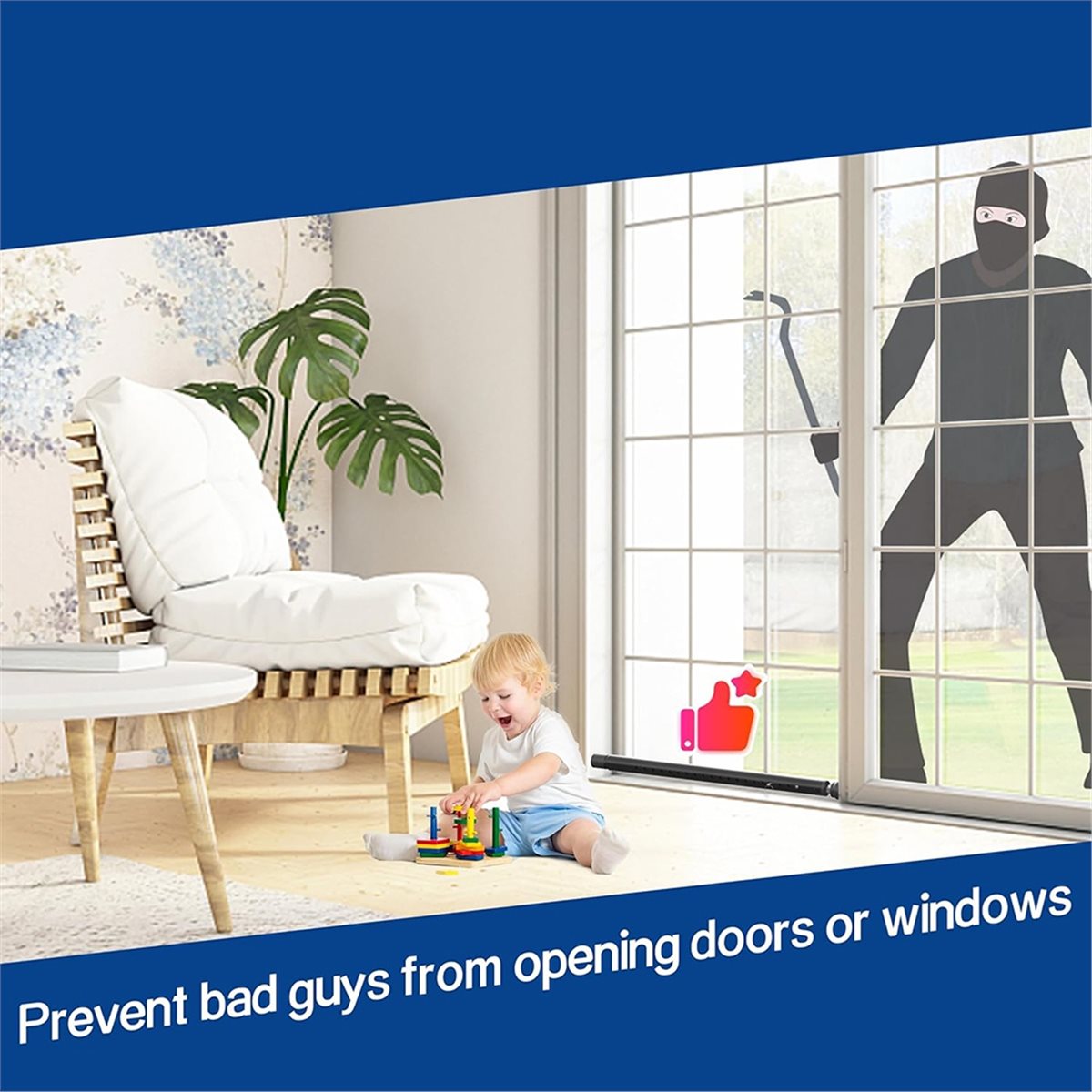 A20I Sliding Door Security Bar - Home Security Tips reseña y precio