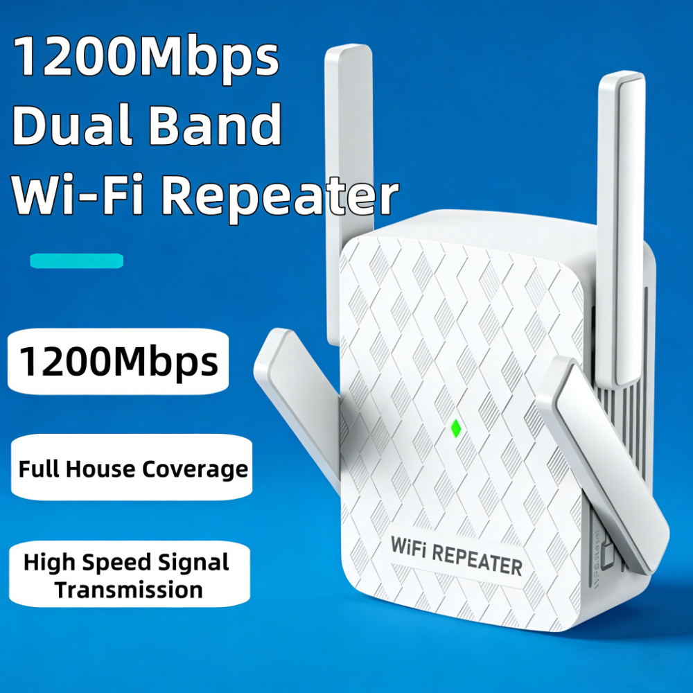 New 1200Mbps 5Ghz WiFi Repeate - Home Security Network reseña y precio