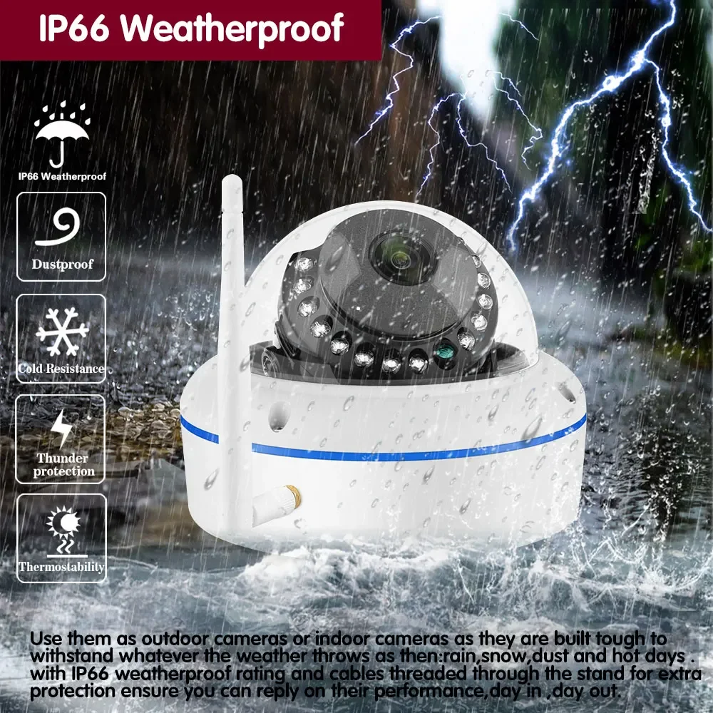 5MP Wifi IP Camera Security Sy - Home Security Cameras Wireless reseña y precio
