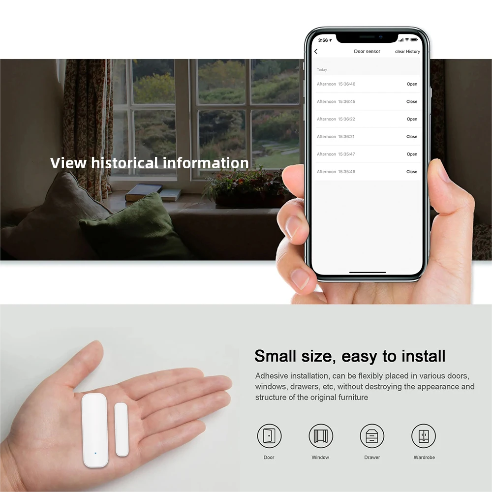 Tuya WiFi Zigbee Window Door S - Home Security Ultimate reseña y precio