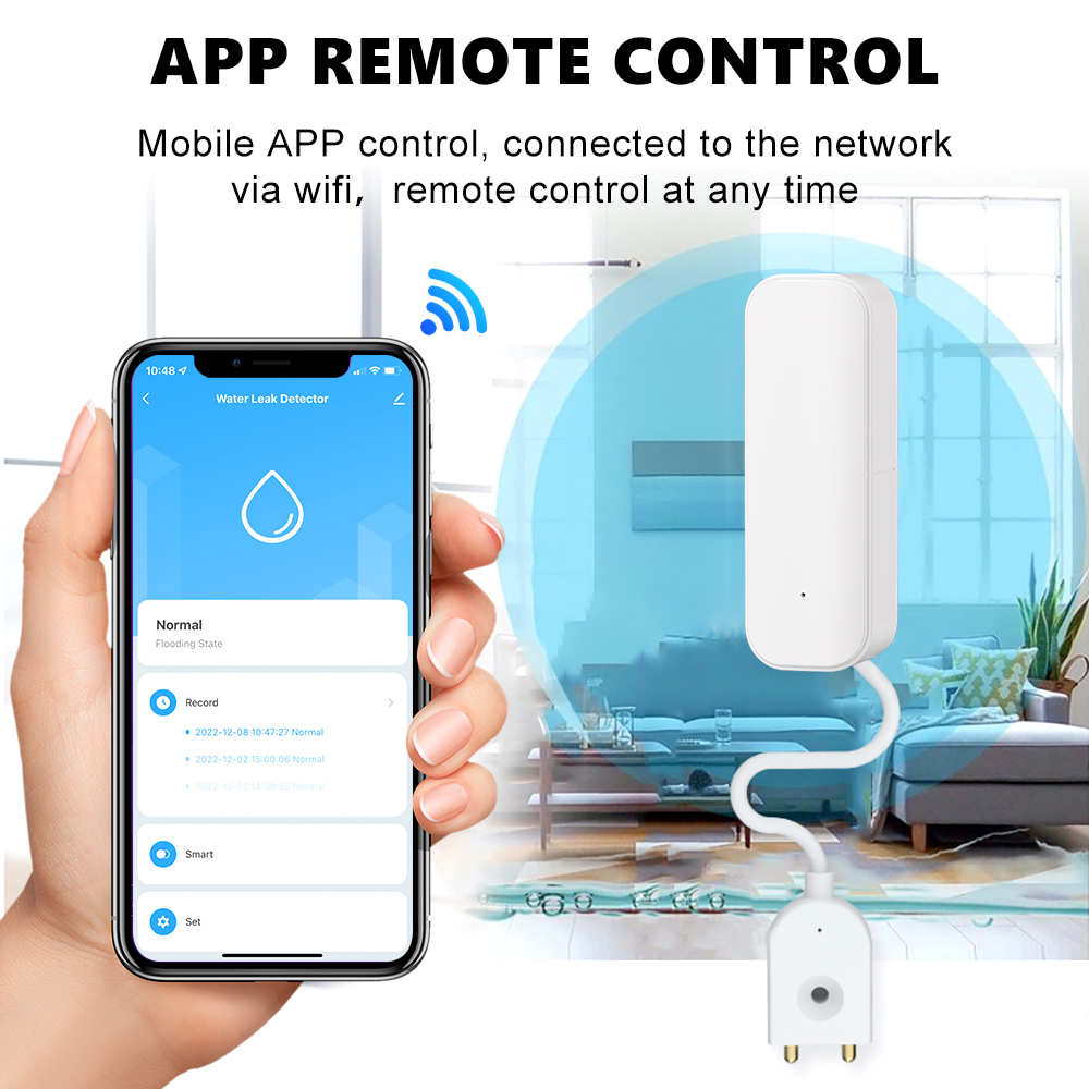 WiFi/Zigbee Water Level Sensor - Home Security Network reseña y precio