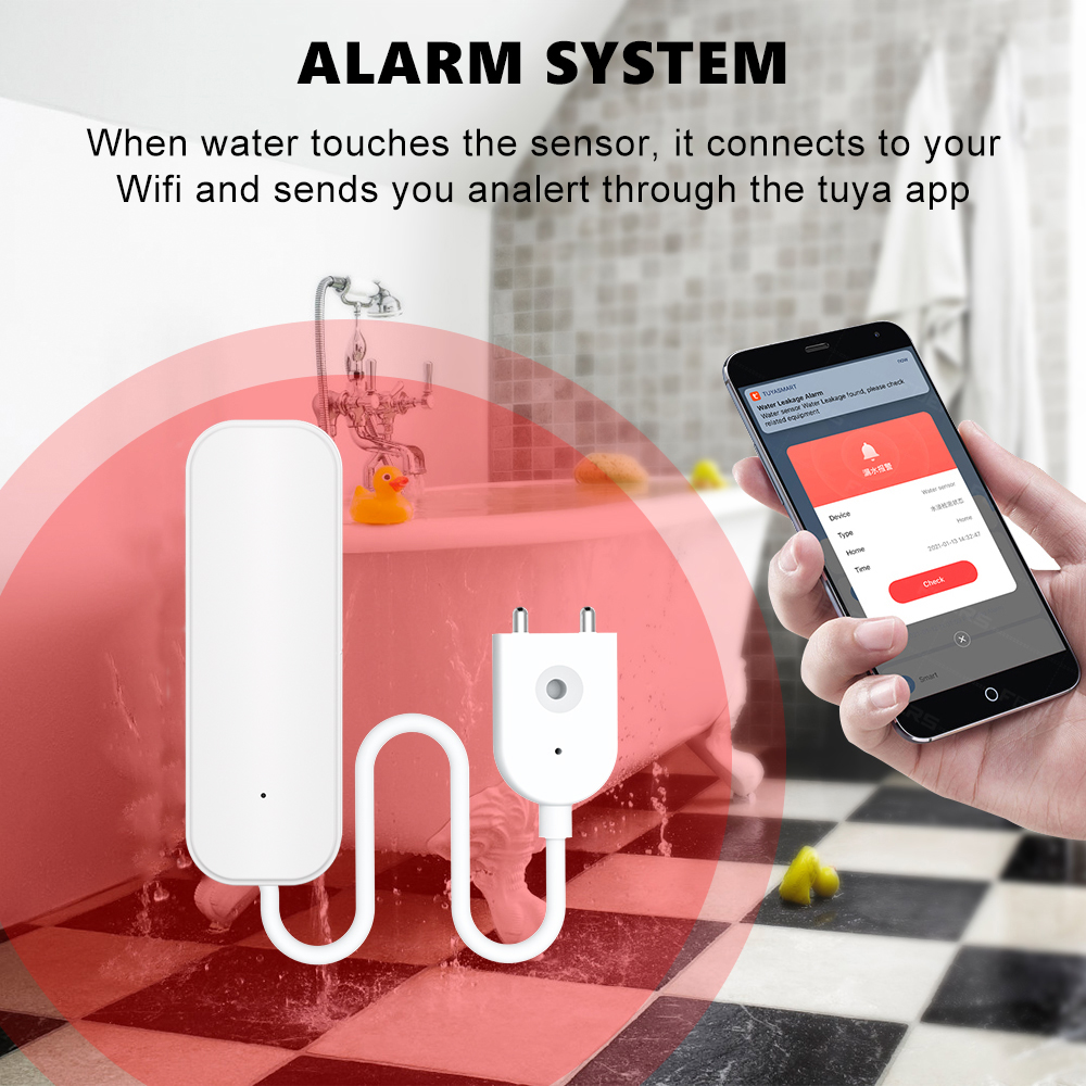 WiFi/Zigbee Water Level Sensor - Home Security Network reseña y precio