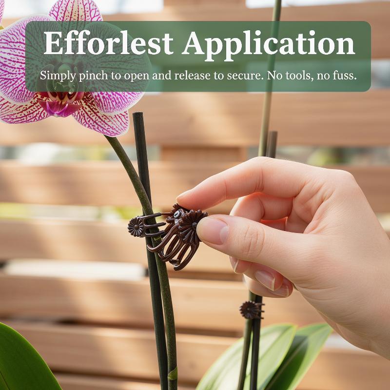 50Pcs Plant Fixed Clip Butterf - Home Security Adt reseña y precio