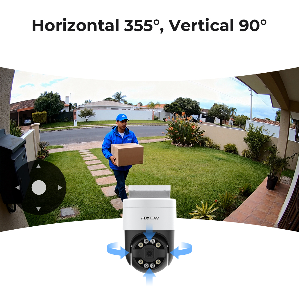 H.view 8Ch 4K 5MP 8MP Cctv Sec - Home Security Adt reseña y precio