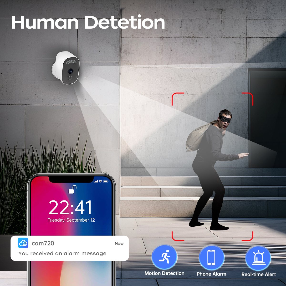 Jooan 3K HD Solar Security Cam - Home Security Adt reseña y precio