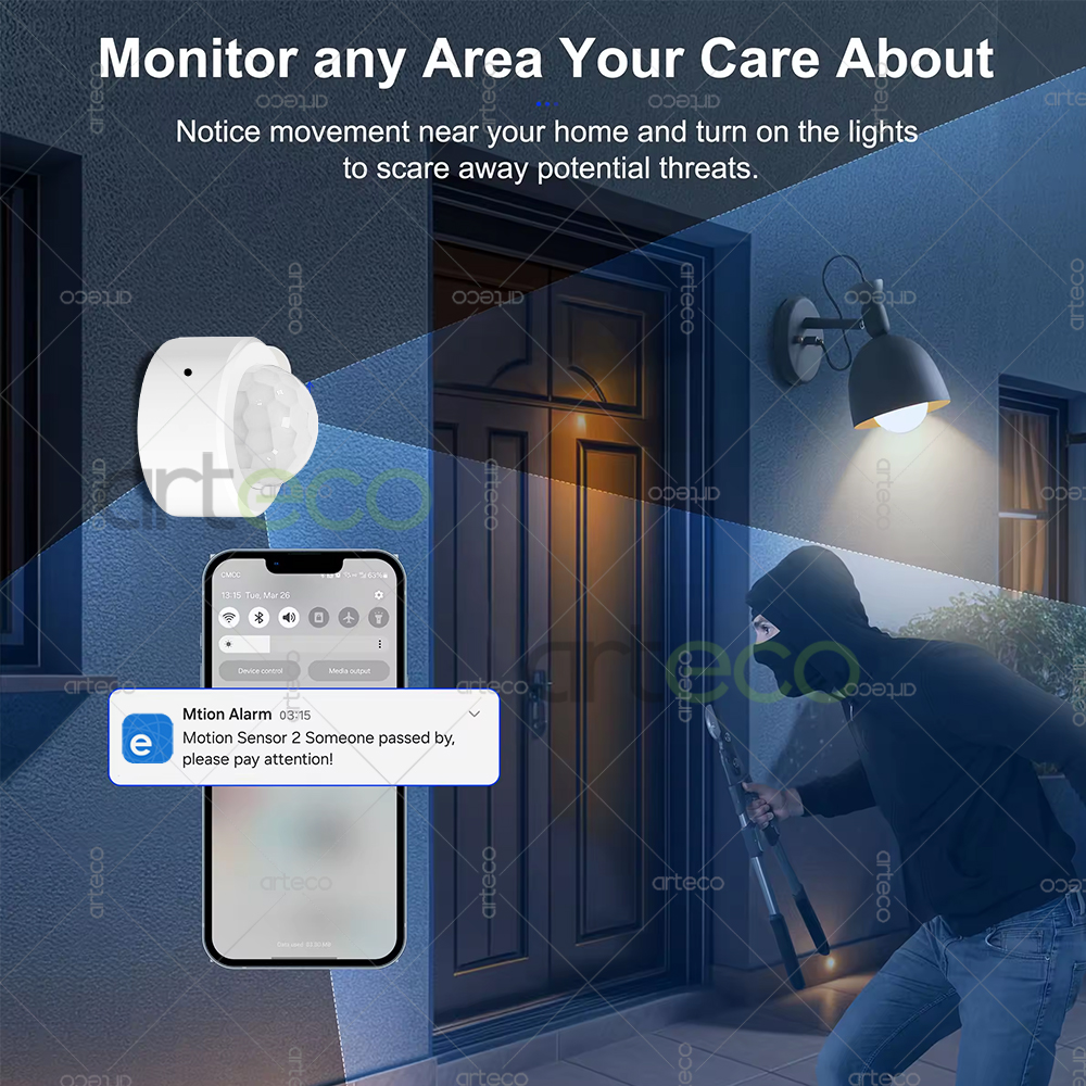 Ewelink Zigbee PIR Motion Sens - Home Security Alexa reseña y precio