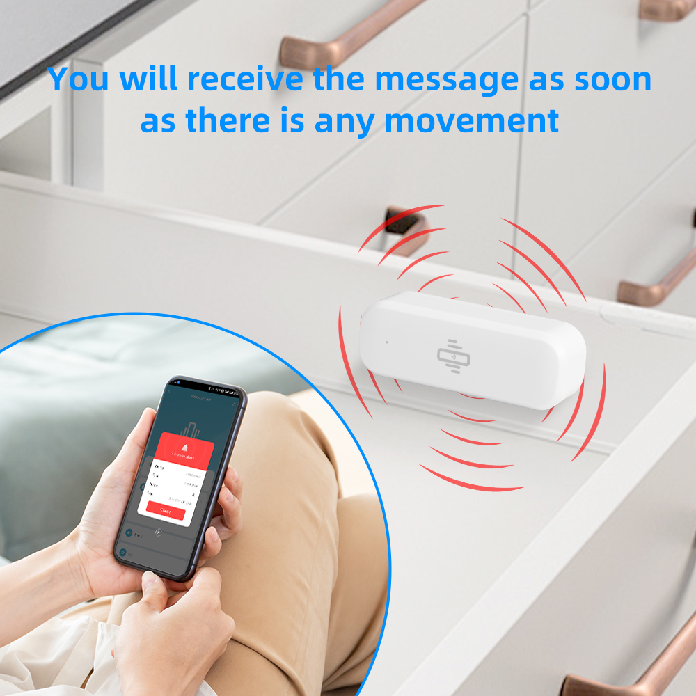 Tuya Smart WiFi Vibration Sens - Home Security Alexa reseña y precio