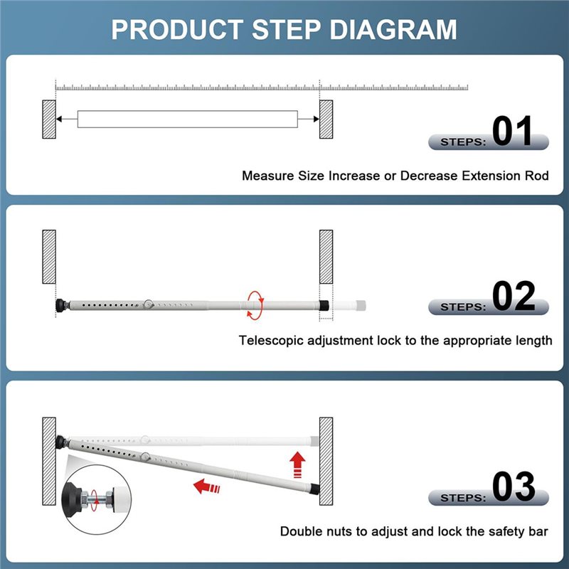For Window Safety Bar With Rub - Home Security Tips reseña y precio