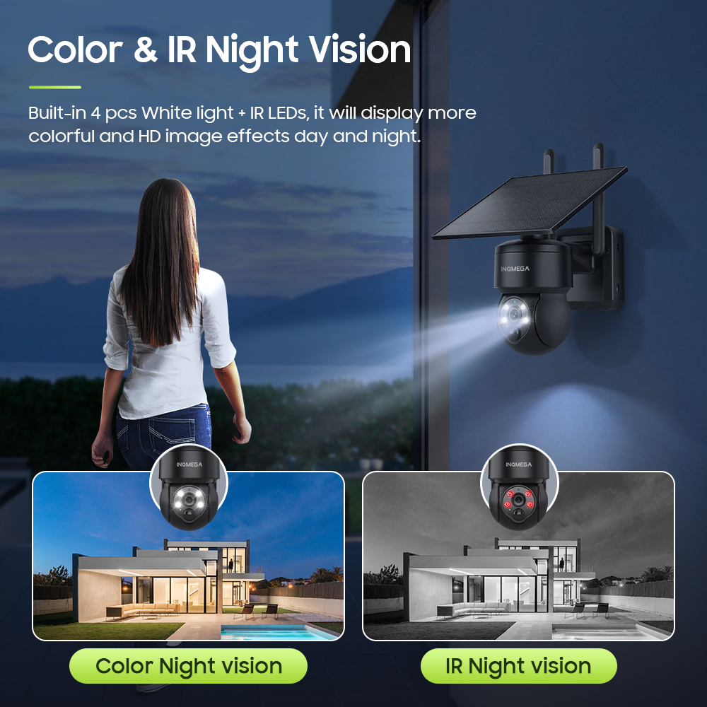 INQMEGA 8MP TUYA Solar Camera  - Home Security Network reseña y precio
