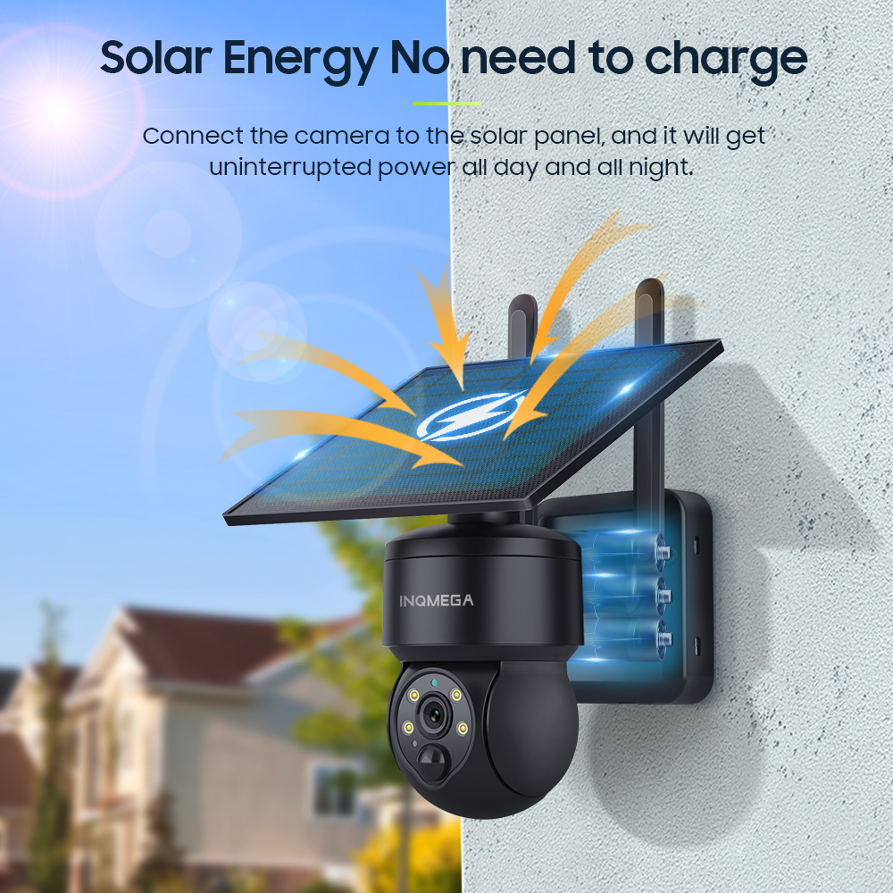 INQMEGA 8MP TUYA Solar Camera  - Home Security Network reseña y precio