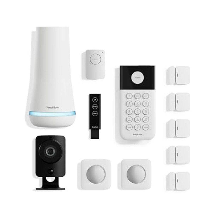 SimpliSafe 12 Piece Wireless H - Home Security Simplisafe reseña y precio