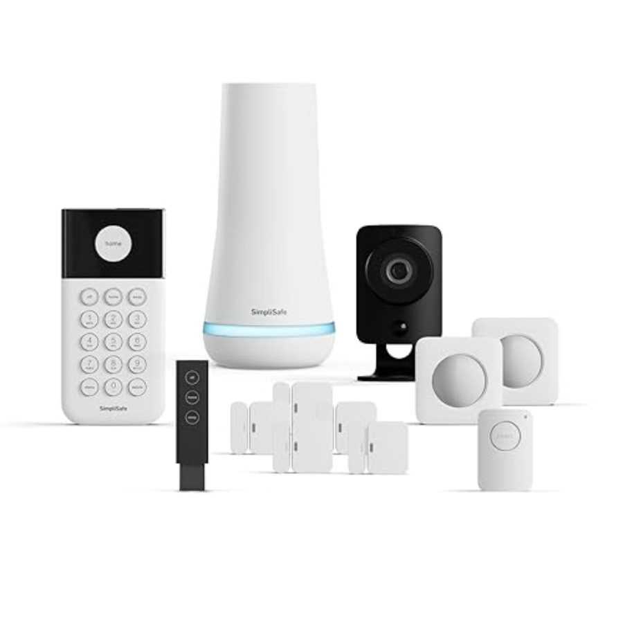 SimpliSafe 12 Piece Wireless H - Home Security Simplisafe reseña y precio