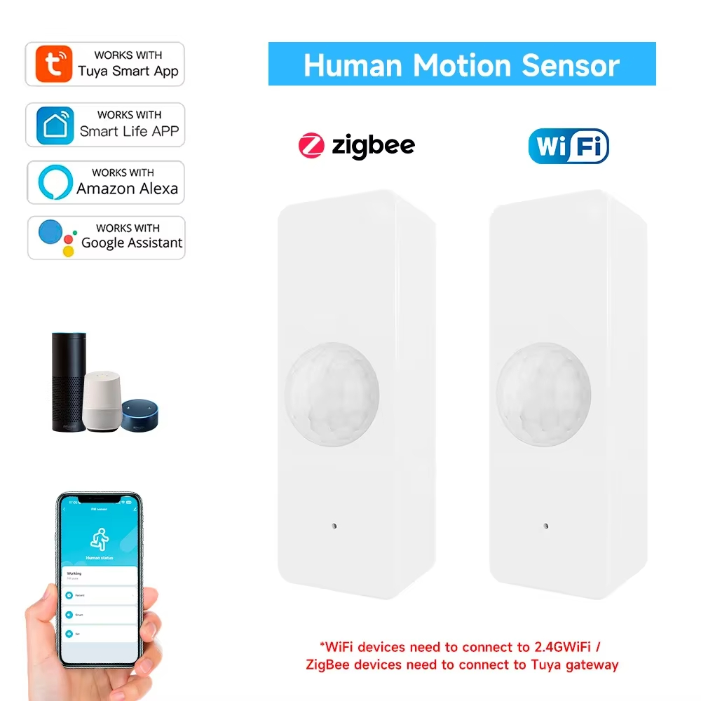 Tuya WiFi Zigbee PIR Motion Se - Home Security Alexa reseña y precio