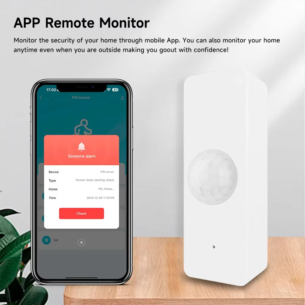 Tuya WiFi Zigbee PIR Motion Se - Home Security Alexa reseña y precio
