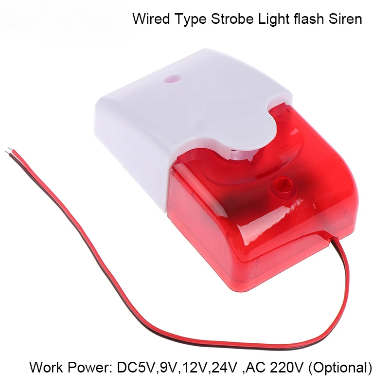 120dB Strobe Siren Alarm | 5V- - Home Security Ultimate reseña y precio