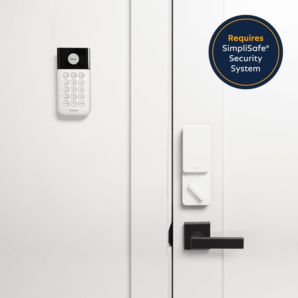 Smart Lock Series 2 (White) fo - Home Security Simplisafe reseña y precio
