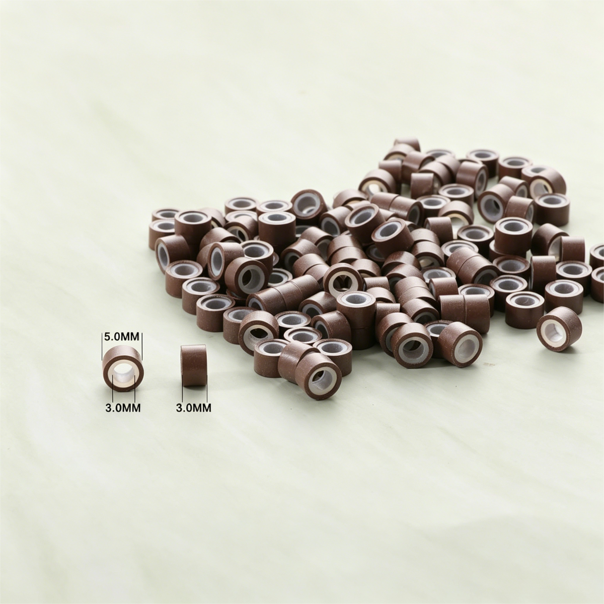 5mm Brown Micro Link Rings 100 - Home Security Tips reseña y precio