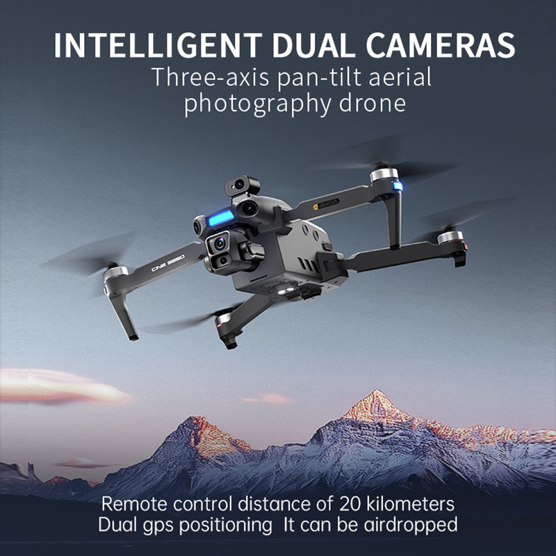 2026 New 8K Dual Camera Drone  - Home Security Cameras Outdoor reseña y precio