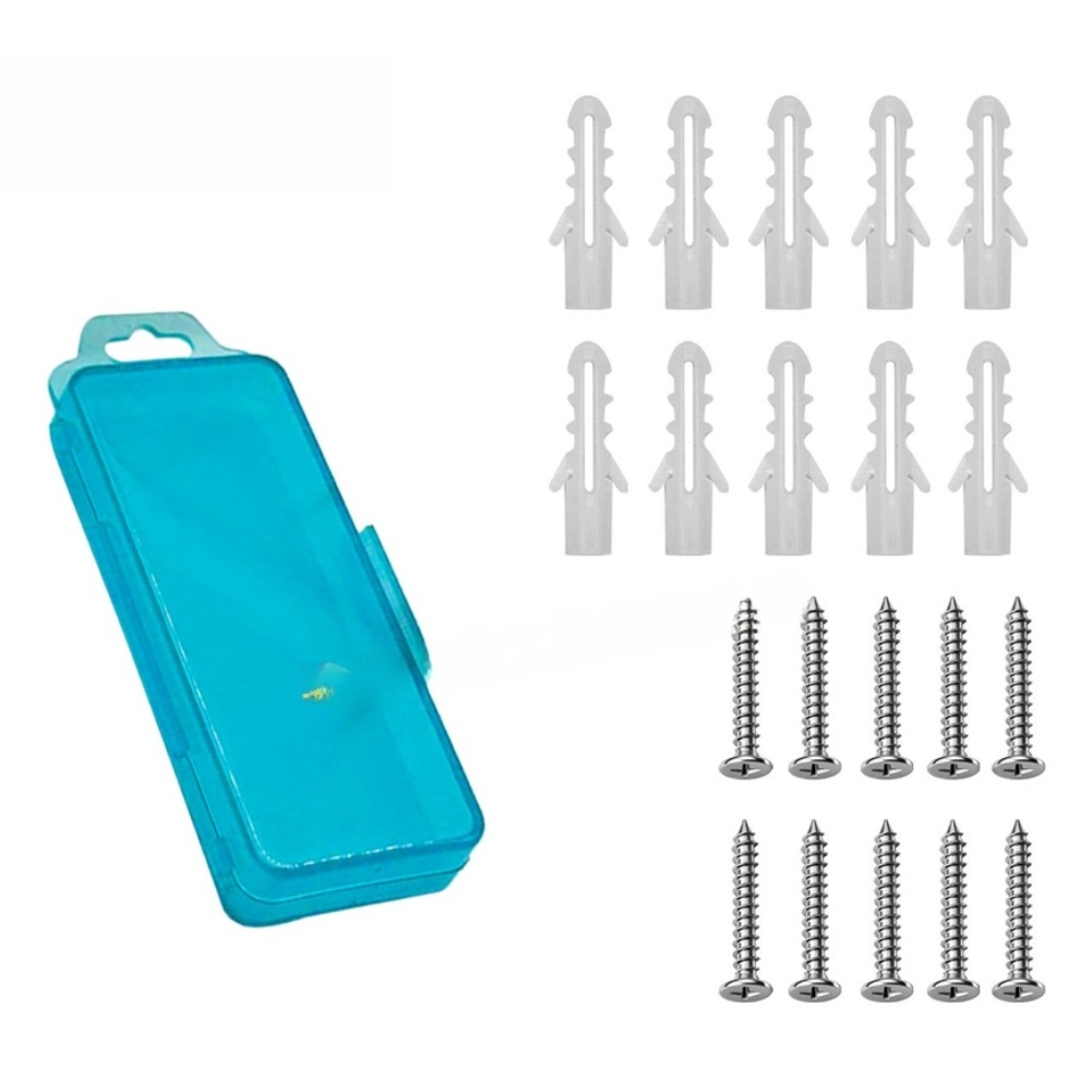 20PCS Plastic Expansion Tube S - Home Security Project reseña y precio