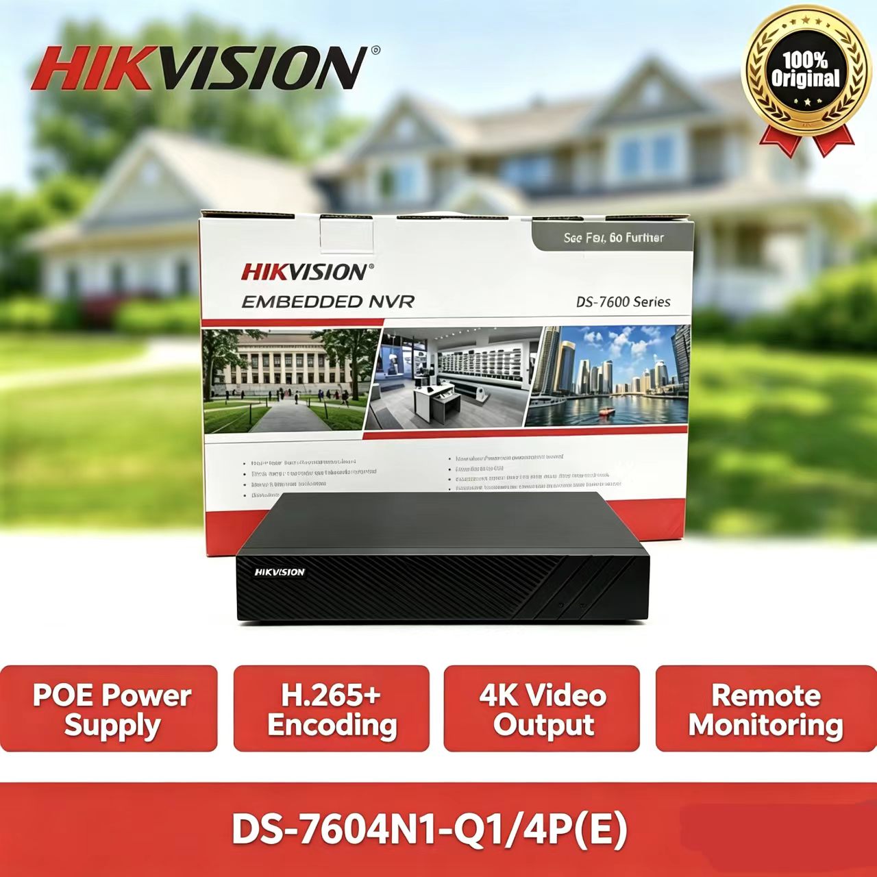 Hikvision DS-7604NI-Q1/4P(E) 4 - Home Security Network reseña y precio