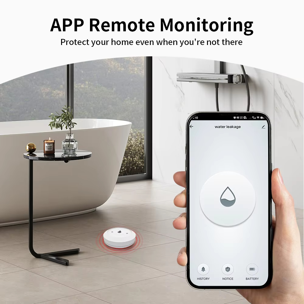 For Tuya Zigbee Smart Water Le - Home Security Alexa reseña y precio