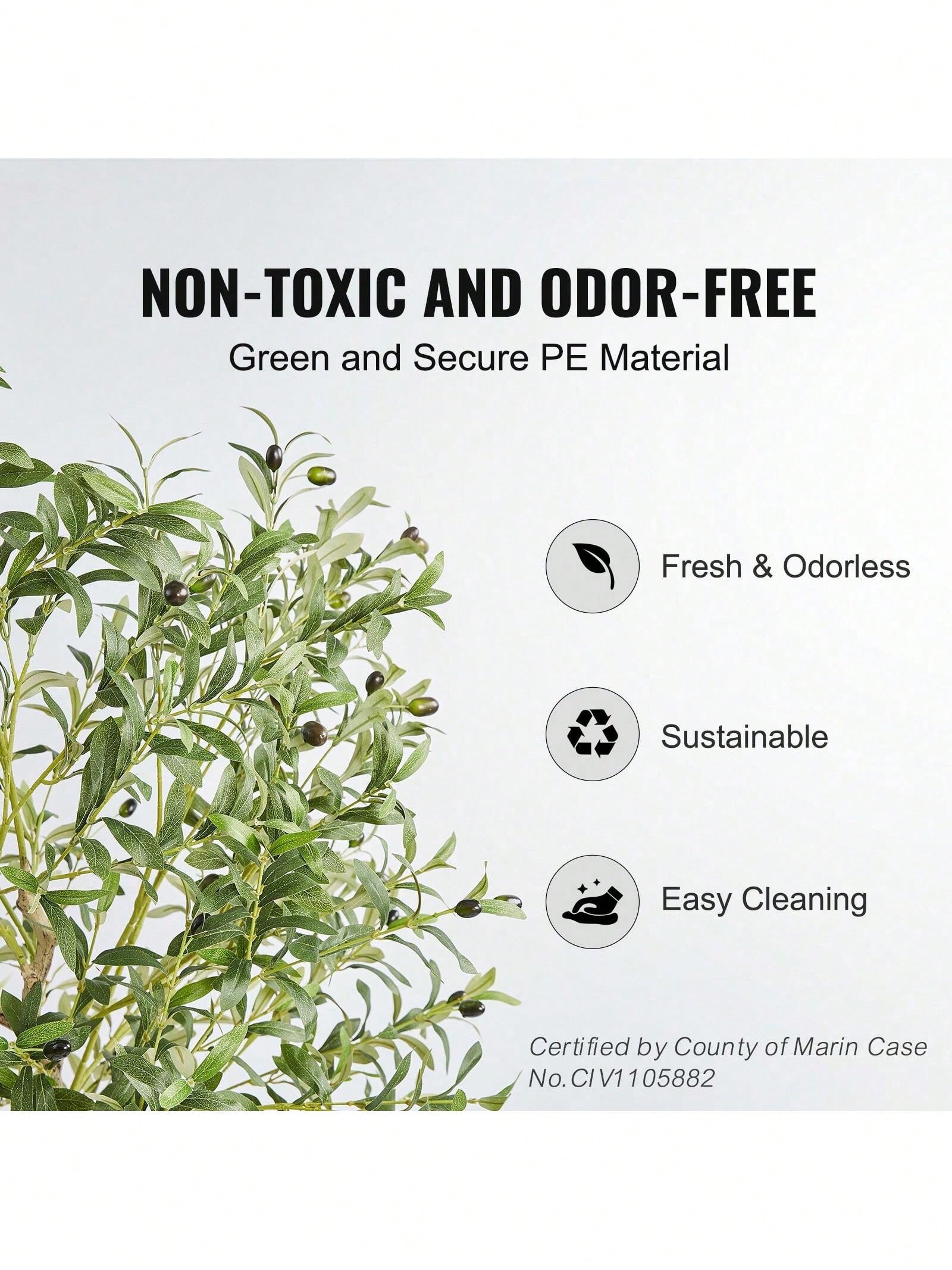 Artificial Olive Tree, 5ft & 6 - Home Security Tips reseña y precio