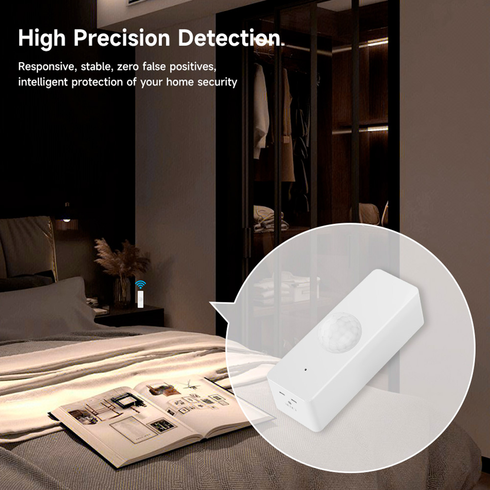 WiFi Smart PIR Motion Sensor T - Home Security Alexa reseña y precio