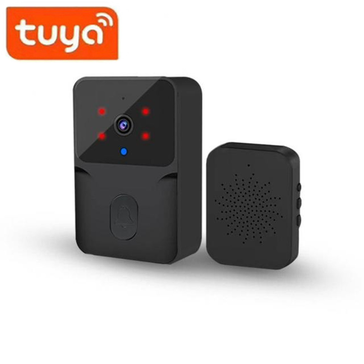Wireless Doorbell WiFi Tuya Ou - Home Security Cameras Wireless reseña y precio