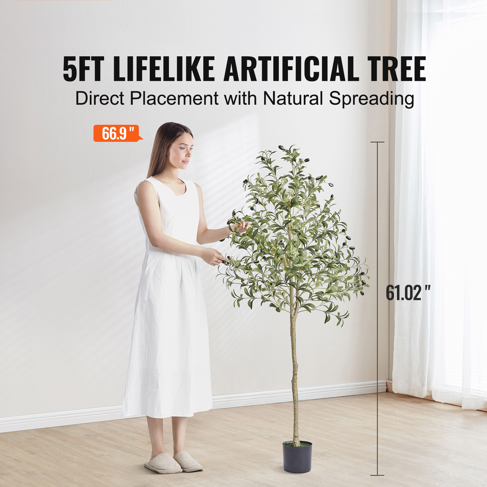 SucceBuy Artificial Olive Tree - Home Security Tips reseña y precio