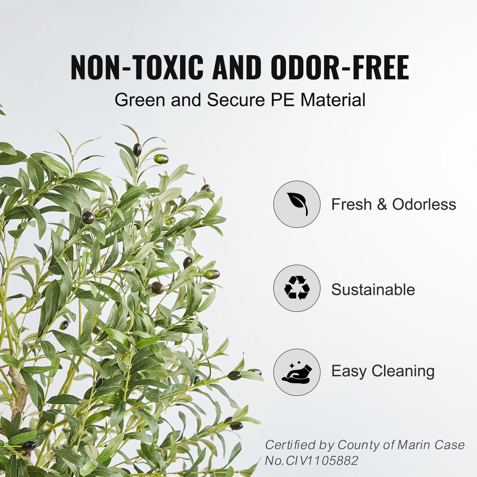 SucceBuy Artificial Olive Tree - Home Security Tips reseña y precio