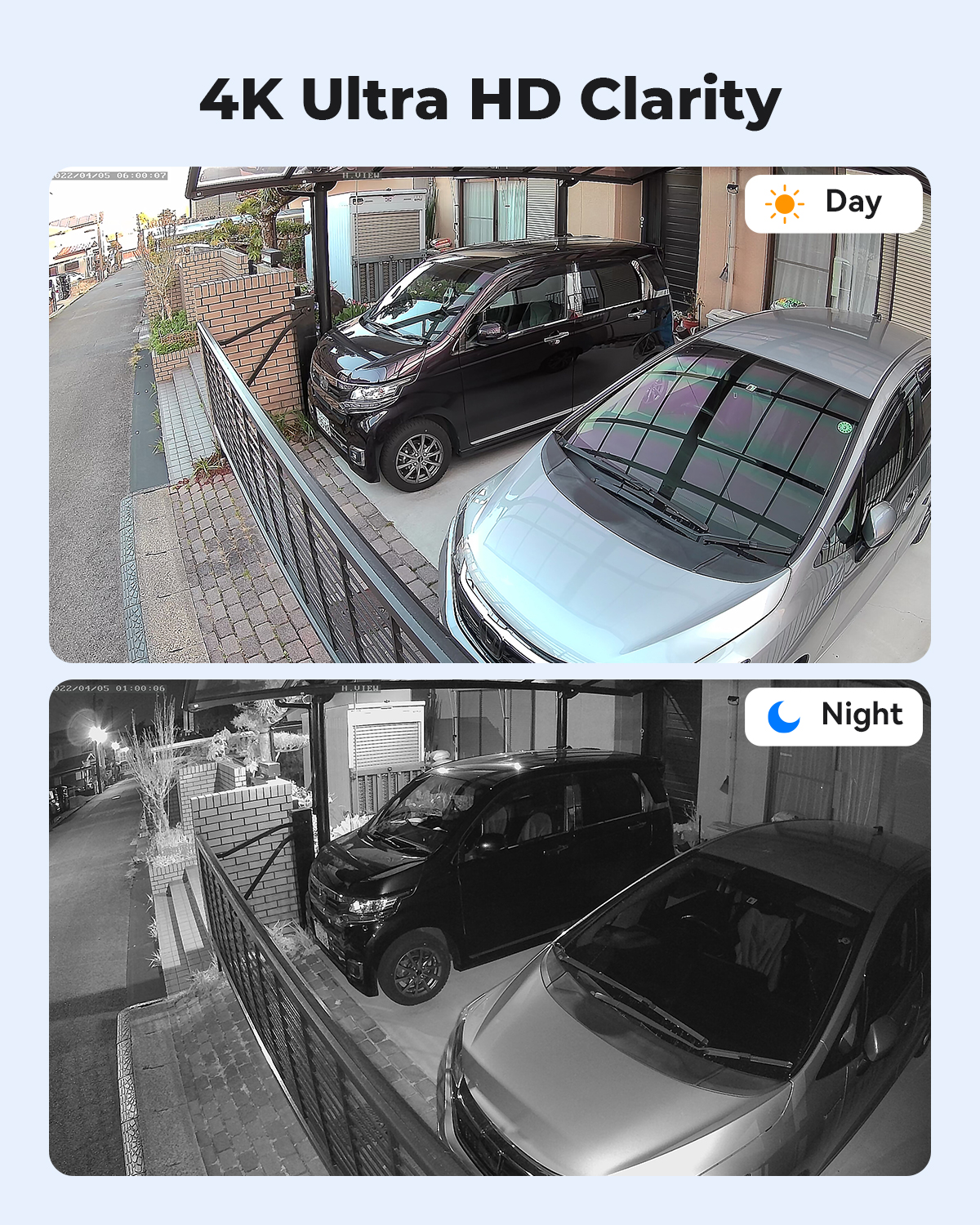 H.View 4K 5Mp 8Mp poe Cctv Sec - Home Security Adt reseña y precio