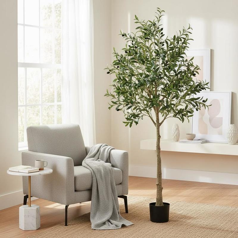Synthetic Olive Shrub 72 Inch  - Home Security Tips reseña y precio