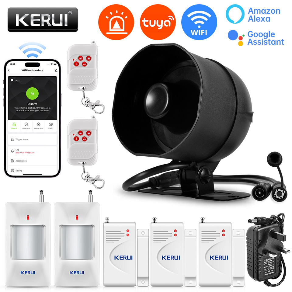 KERUI 120db Siren Alarm System - Home Security Ultimate reseña y precio