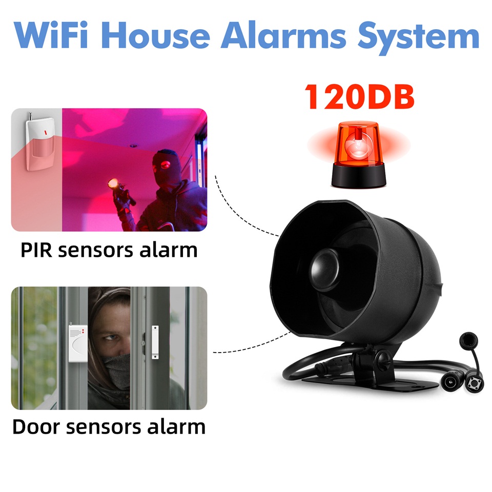 KERUI 120db Siren Alarm System - Home Security Ultimate reseña y precio