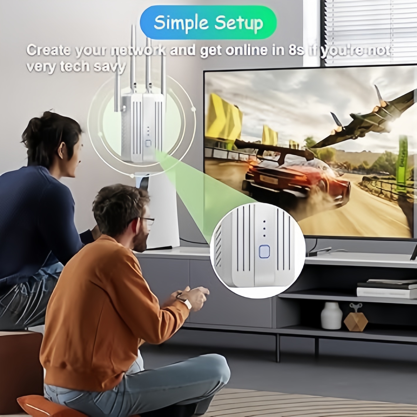 300Mbps Wireless WiFi Repeater - Home Security Network reseña y precio