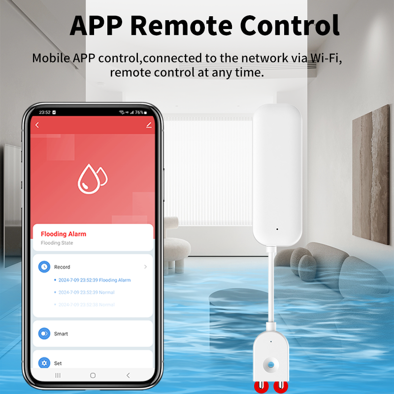 Tuya WiFi ZigBee Water Sensor  - Home Security Alexa reseña y precio