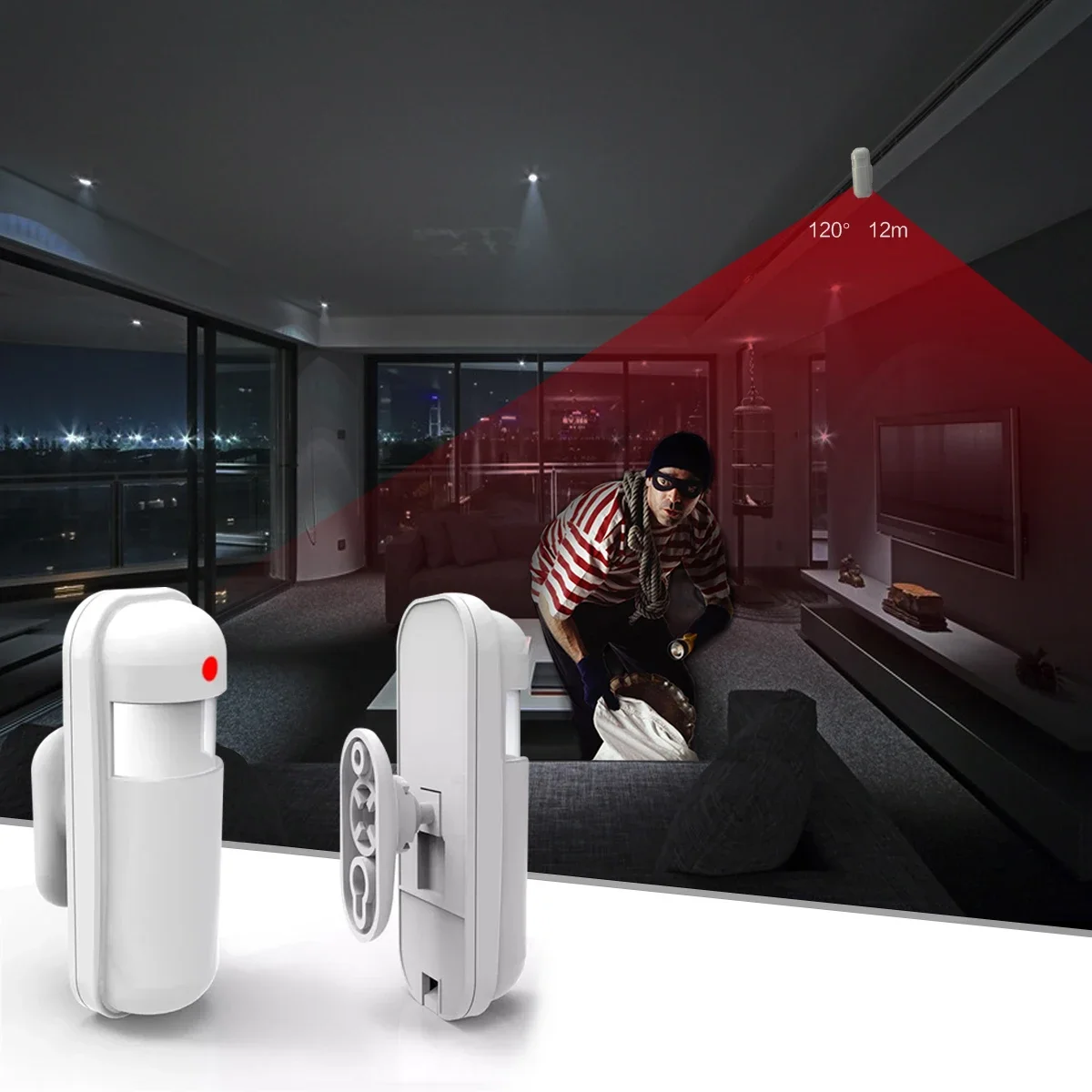 433MHz Motion Sensor Wireless  - Home Security Ultimate reseña y precio