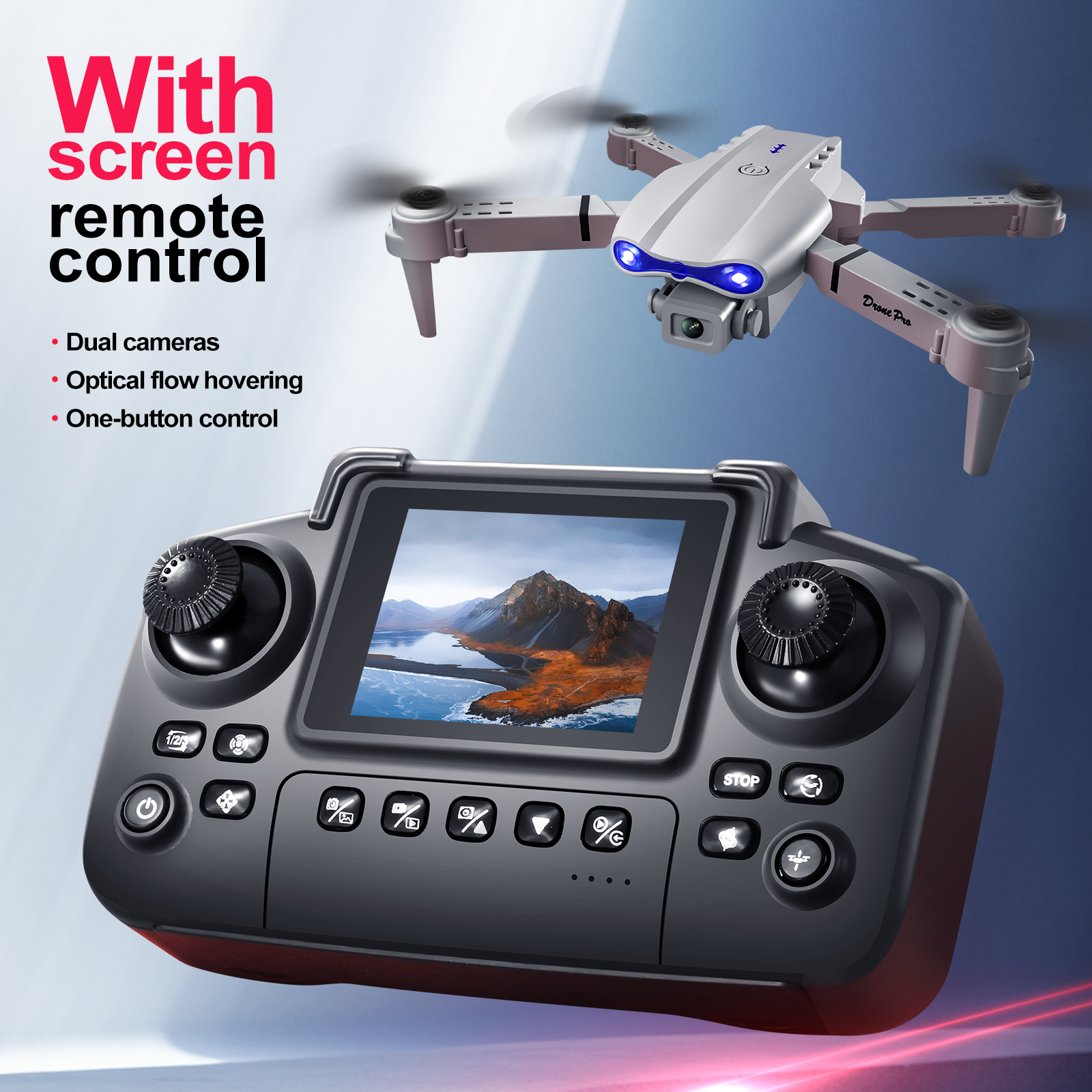 2025 New E88 E99 Upgraded Dron - Home Security Cameras Outdoor reseña y precio