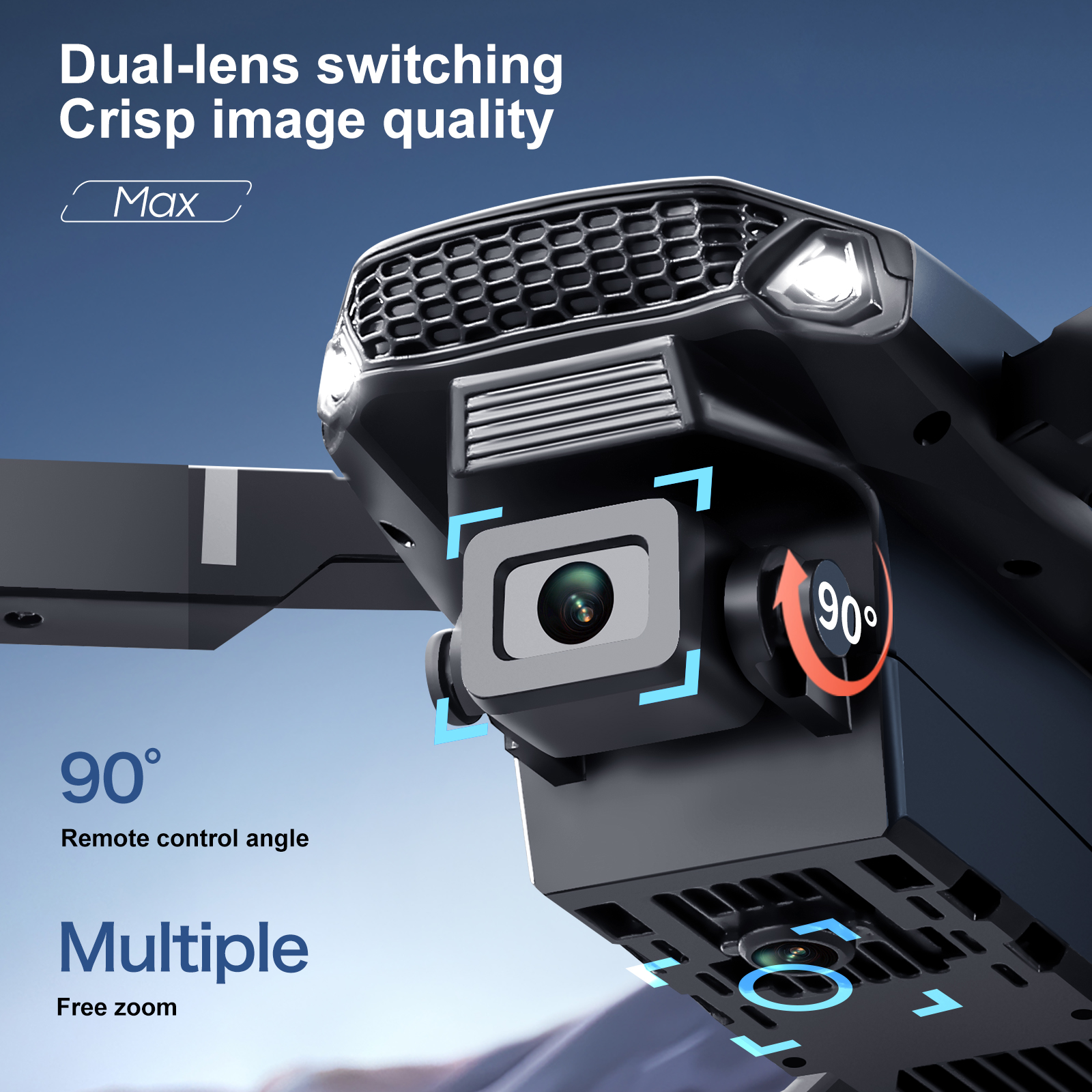 2025 New E88 E99 Upgraded Dron - Home Security Cameras Outdoor reseña y precio