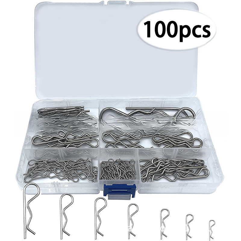 60pcs 100pcs Galvanized R Type - Home Security Project reseña y precio