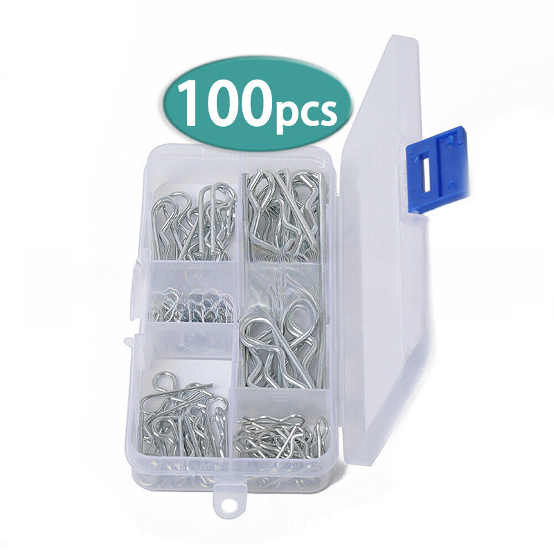 60pcs 100pcs Galvanized R Type - Home Security Project reseña y precio