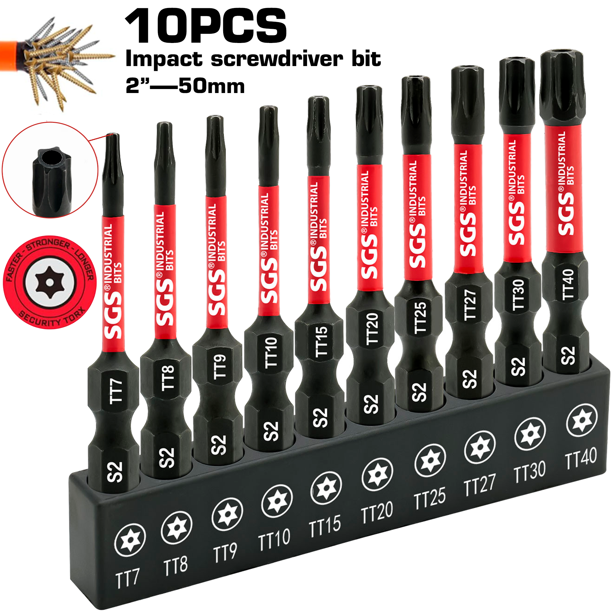 10-Piece Set of 50mm Industria - Home Security Tips reseña y precio