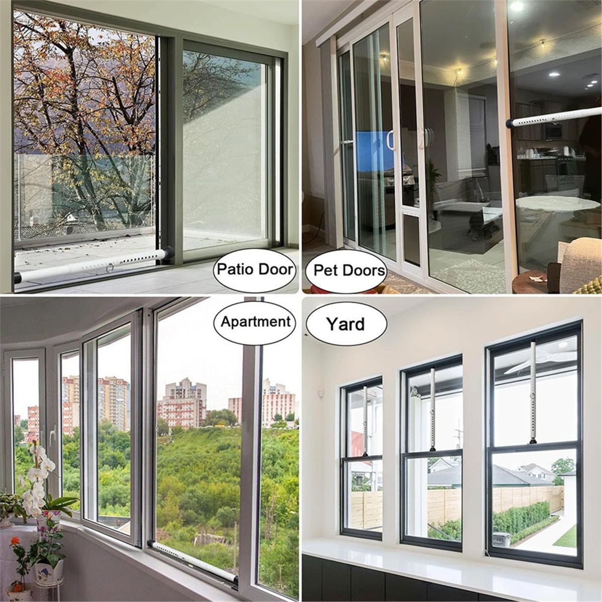 A74U Sliding Door Security Bar - Home Security Tips reseña y precio